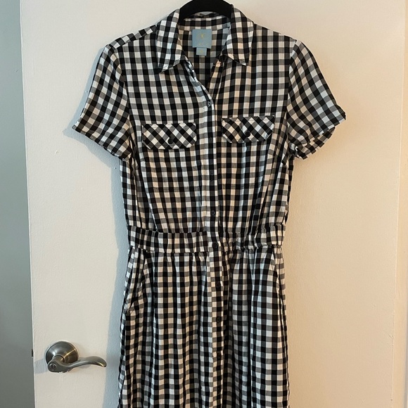 LIKE NEW B & W Cece Plaid Dress - Picture 8 of 8